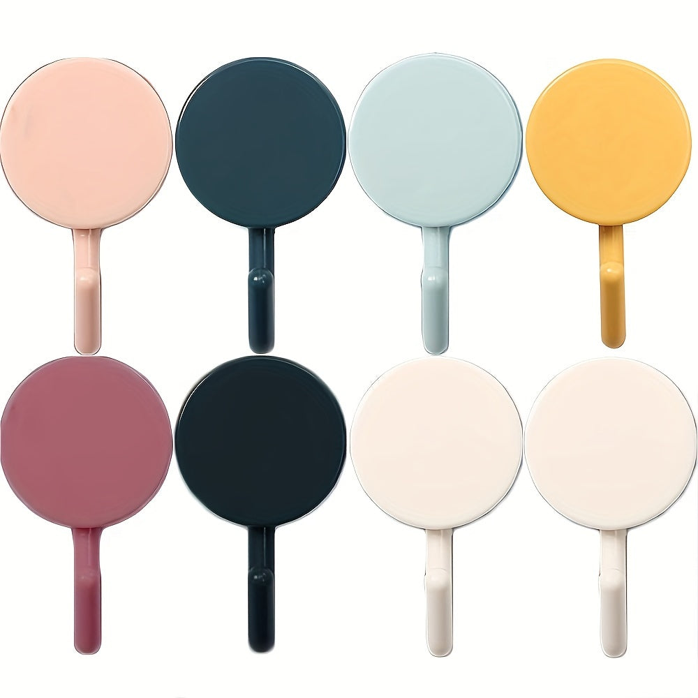 10 crochets adhésifs muraux, porte-clés, patères pour vêtements, crochets à serviettes auto-adhésifs, adaptés aux portes de salle de bain et chambre, décoration maison, crochets pratiques, Crochets utilitaires