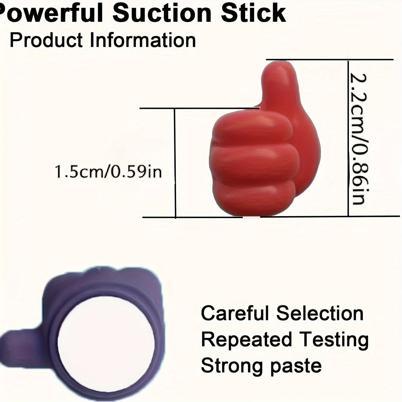 10pcs Crochets Muraux Élégants pour Pouce - Crochets Adhésifs Brillants Sans Clou, Installation Facile sans Perçage, Crochets Utilitaires en Plastique Durable Multicolore pour Dortoir, Cuisine, Chambre à Coucher, Design Ludique