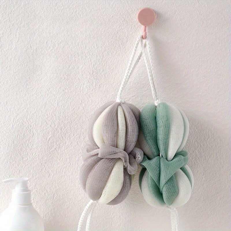 2pièces Grosses Bombes de Bain Extensibles - Conceptions Floralles Pastel Douces, Sans Alcool, Sans Parfum, Parfaites pour les Bains Relaxants, Accessoires de Bain Relaxants | Bombes de Bain Pastel | Produit de Bain Sans Parfum, Bombes de Bain